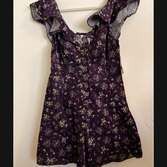Free People flower print romper - Picture 3 of 5